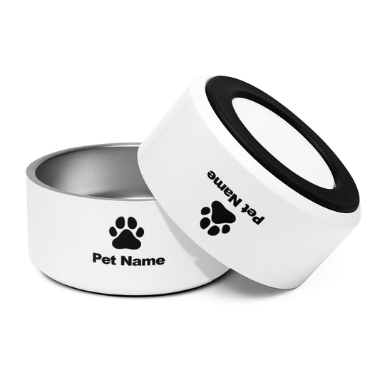 Personalized Pet bowl - Premium physical from River Memorials - Cremation Urns, Scatter Tubes, & Memorial Jewelry - Just $35.75! Shop now at River Memorials - Cremation Urns, Scatter Tubes, & Memorial Jewelry