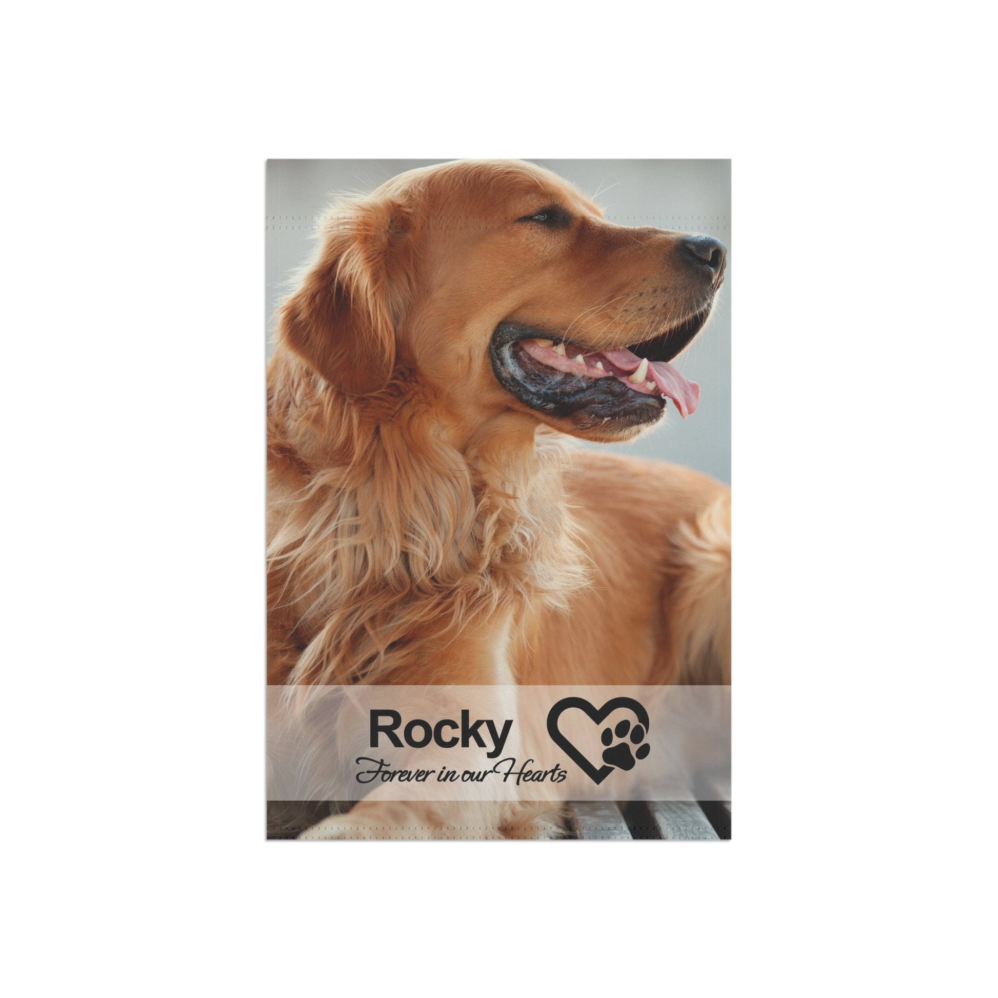 Pet Memorial Garden Stake Banner | Personalized Pet Memorial | Memorial Gift | Dog Memorial | Cat Memorial | Pet Loss Gift - Premium physical from River Memorials - Cremation Urns, Scatter Tubes, & Memorial Jewelry - Just $24.95! Shop now at River Memorials - Cremation Urns, Scatter Tubes, & Memorial Jewelry