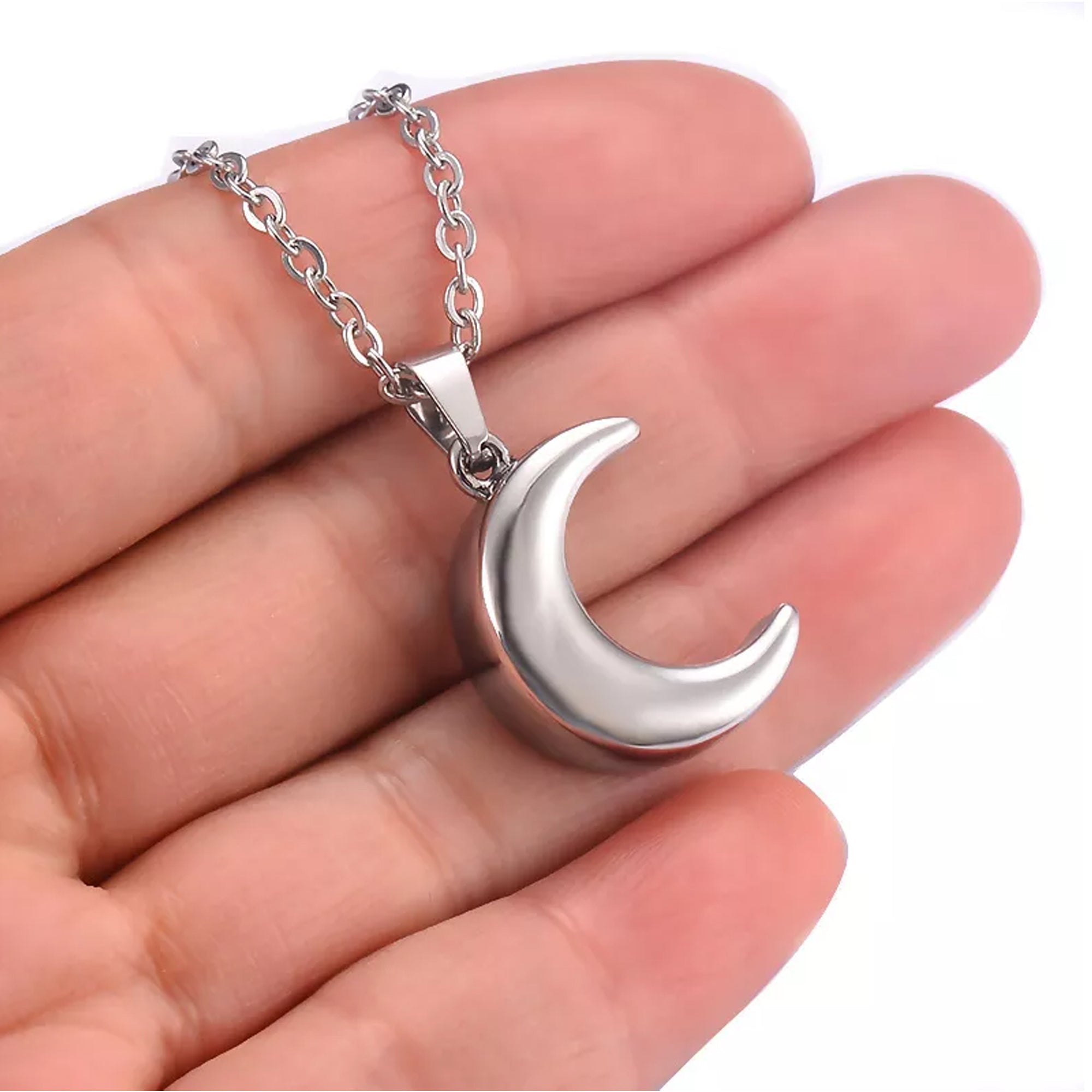 Moon deals cremation necklace